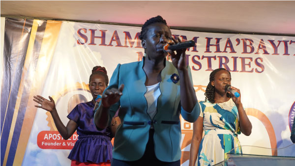 Choir singing